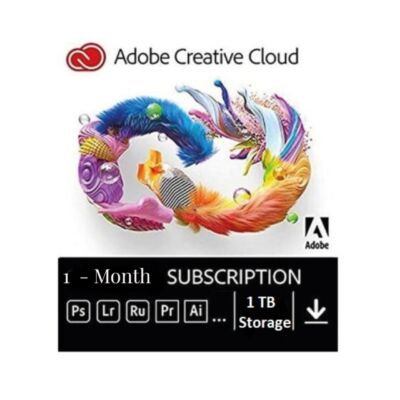 Adobe Creative Cloud All Apps 1 Month | DigitaLicence