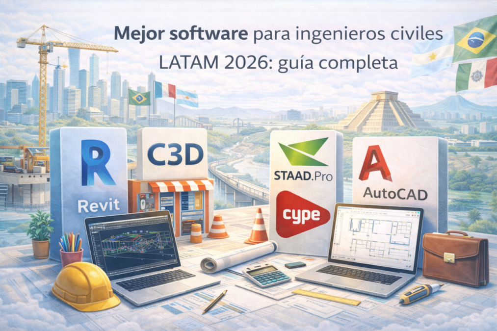 Mejor software para ingenieros civiles LATAM 2026
