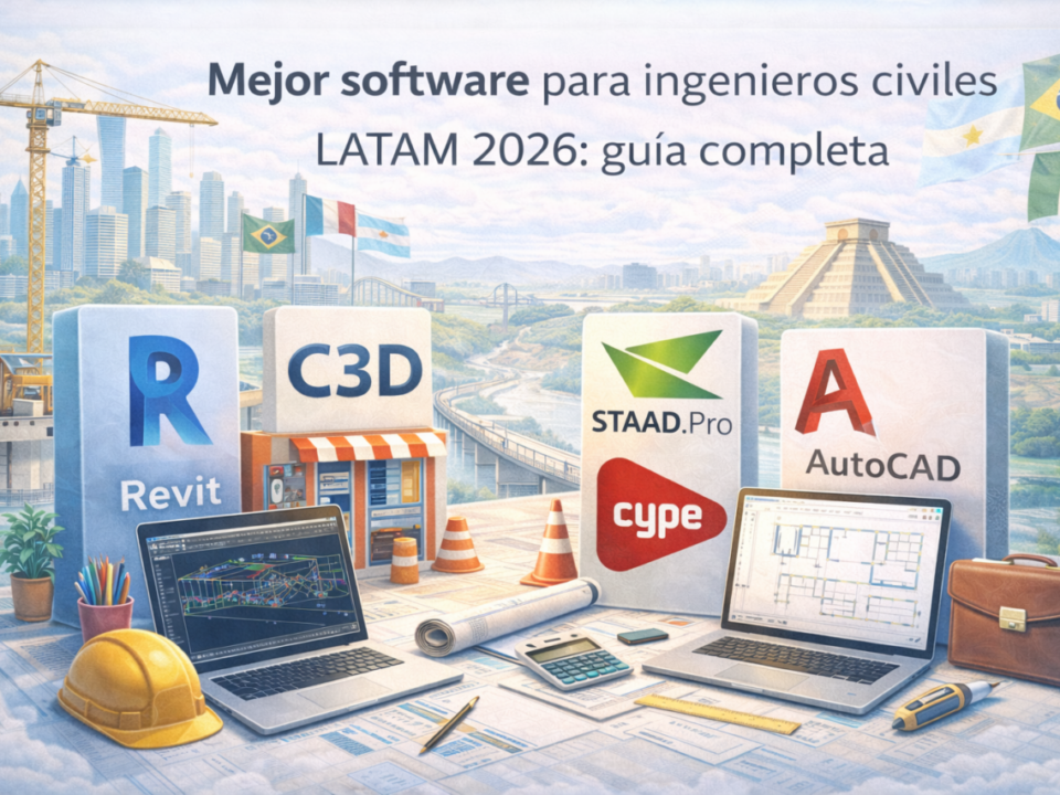 Mejor software para ingenieros civiles LATAM 2026